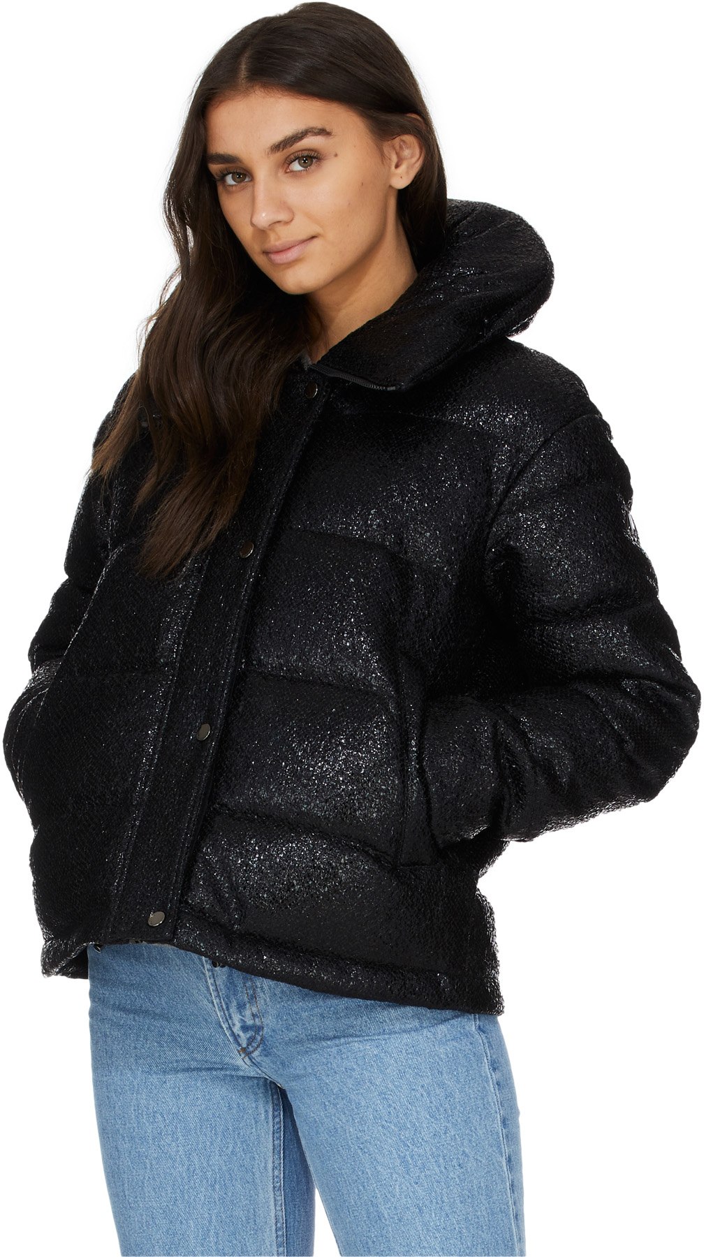 Moose Knuckles: Black Gilley Puffer Jacket - 4