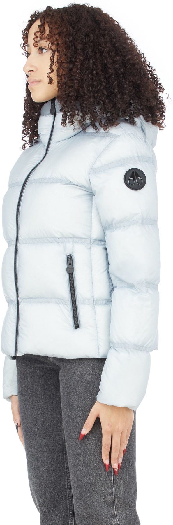 Moose Knuckles: Blue Baddeck Puffer Jacket - 2