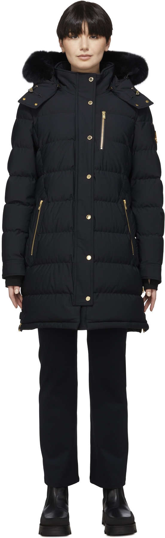 Moose Knuckles: Black Watershed Parka - 1