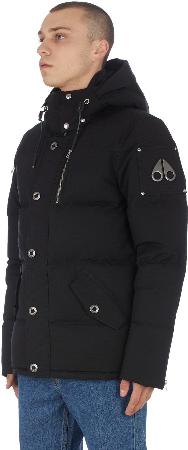 Moose Knuckles: Black Forestville Jacket - 2