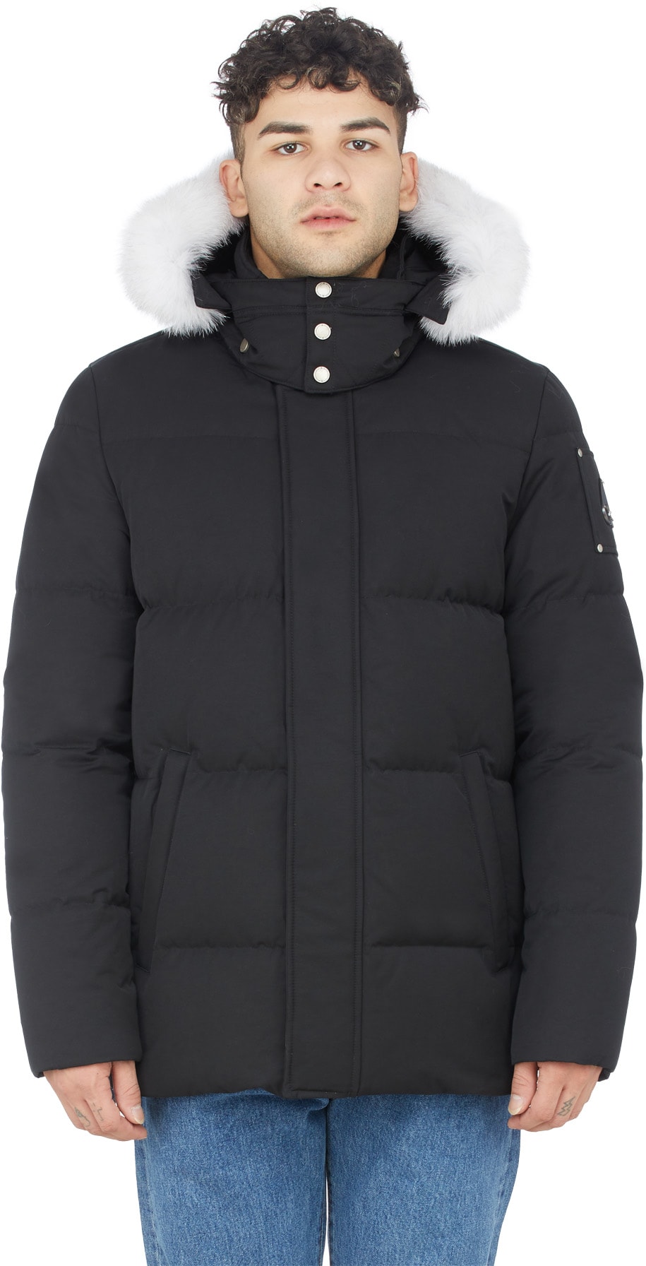 Moose Knuckles: Black Richardson Jacket - 1