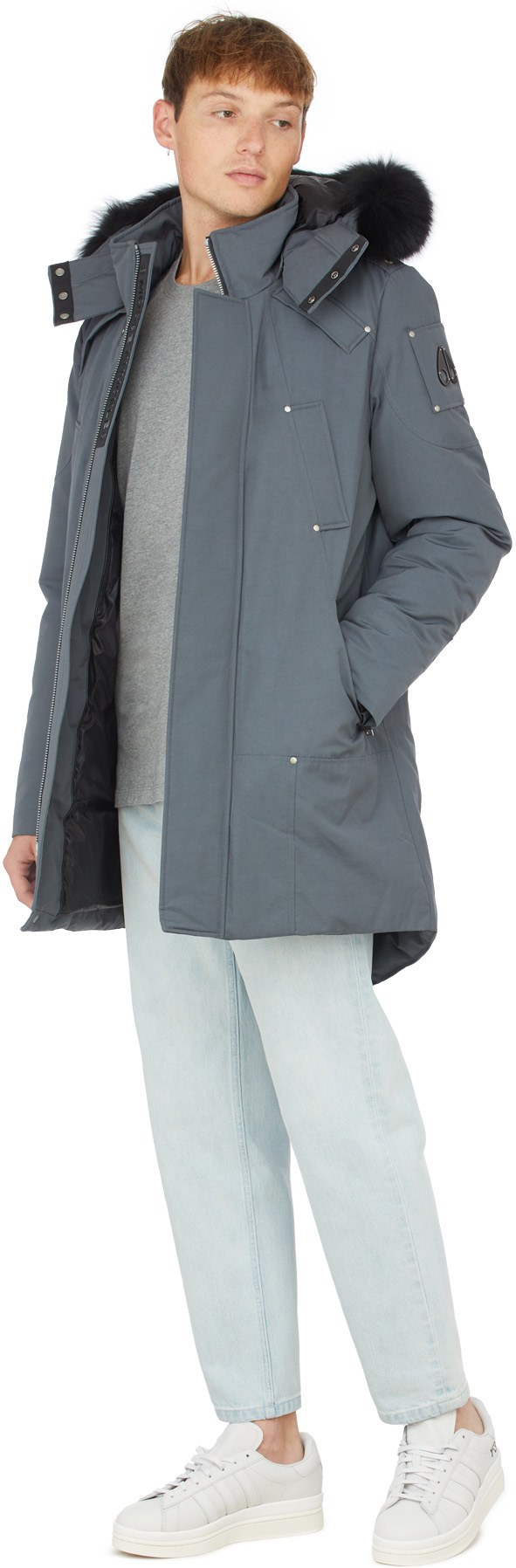 Moose Knuckles: Grey Firebag Parka - 4