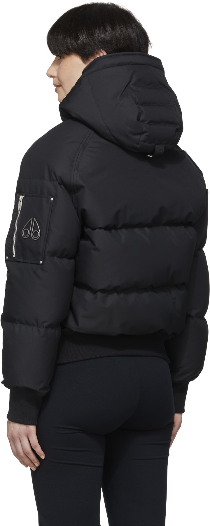 Moose Knuckles: Noir Blouson Aviateur Cloud Noir - 3