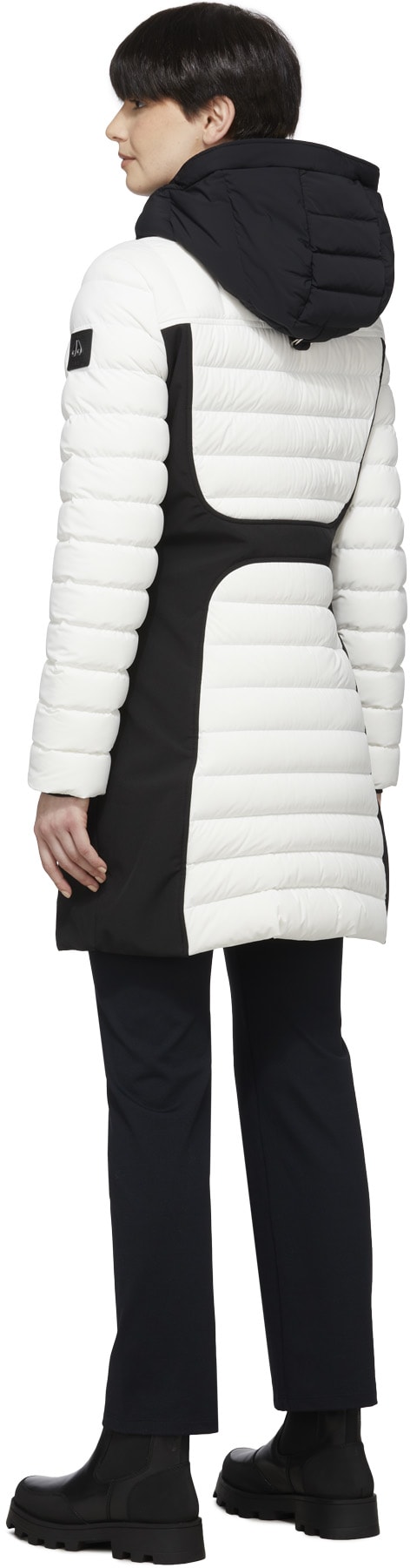 Moose Knuckles: Blanc Parka East Prairie Blanc - 3