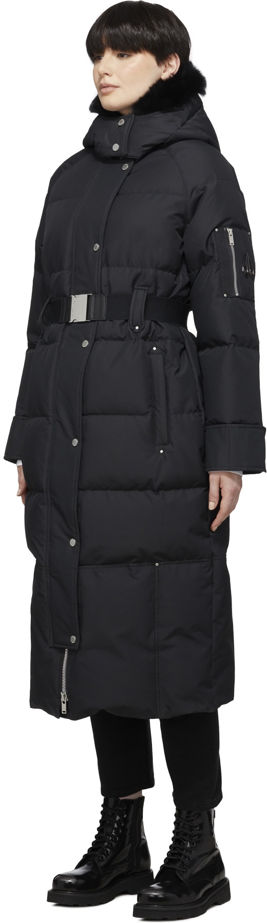 Moose Knuckles: Black Cloud Long Parka - 2