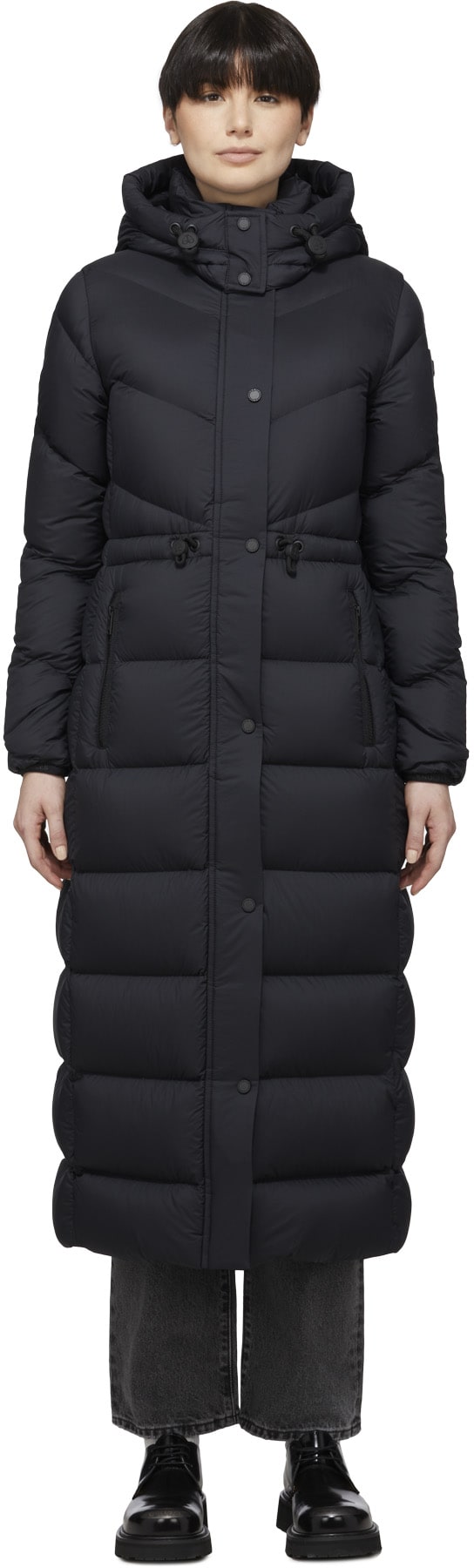 Moose Knuckles: Black Belle Cote Parka - 1