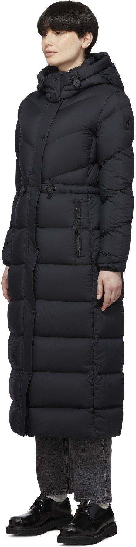 Moose Knuckles: Black Belle Cote Parka - 2