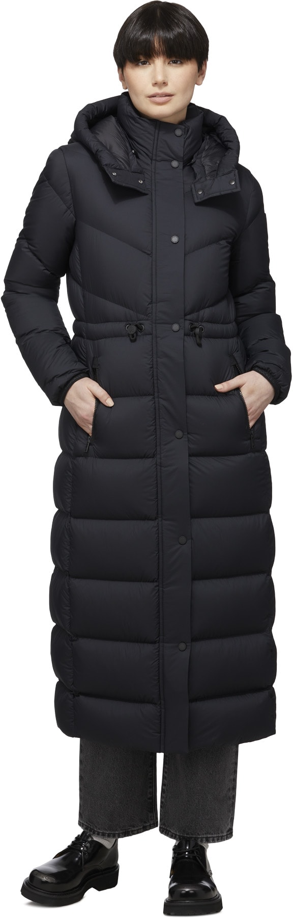 Moose Knuckles: Black Belle Cote Parka - 4