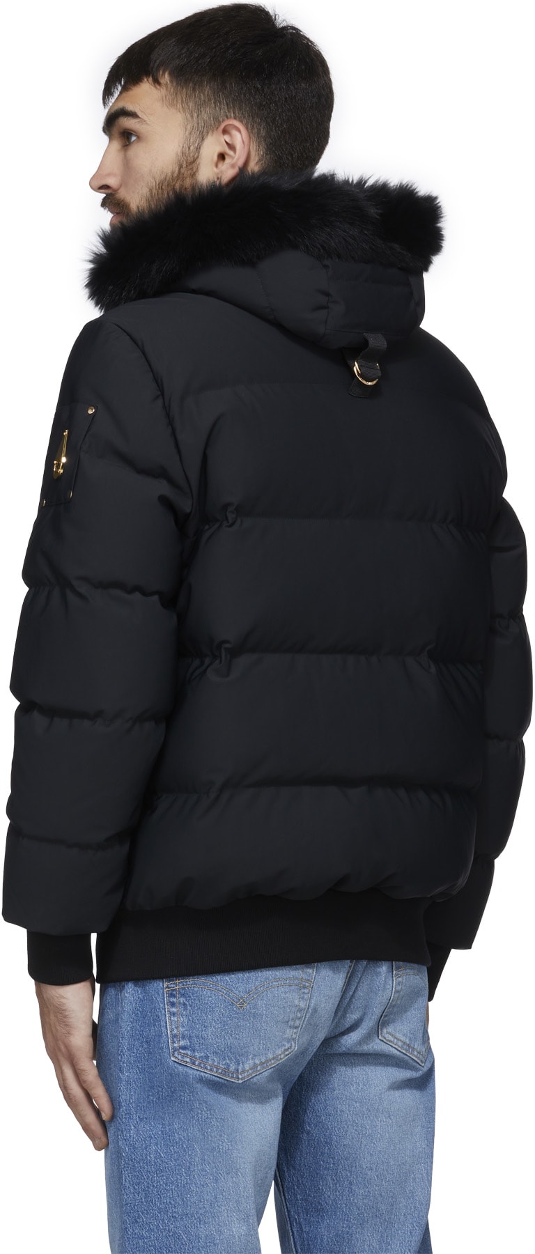 Moose Knuckles: Black Stagg Bomber - 3