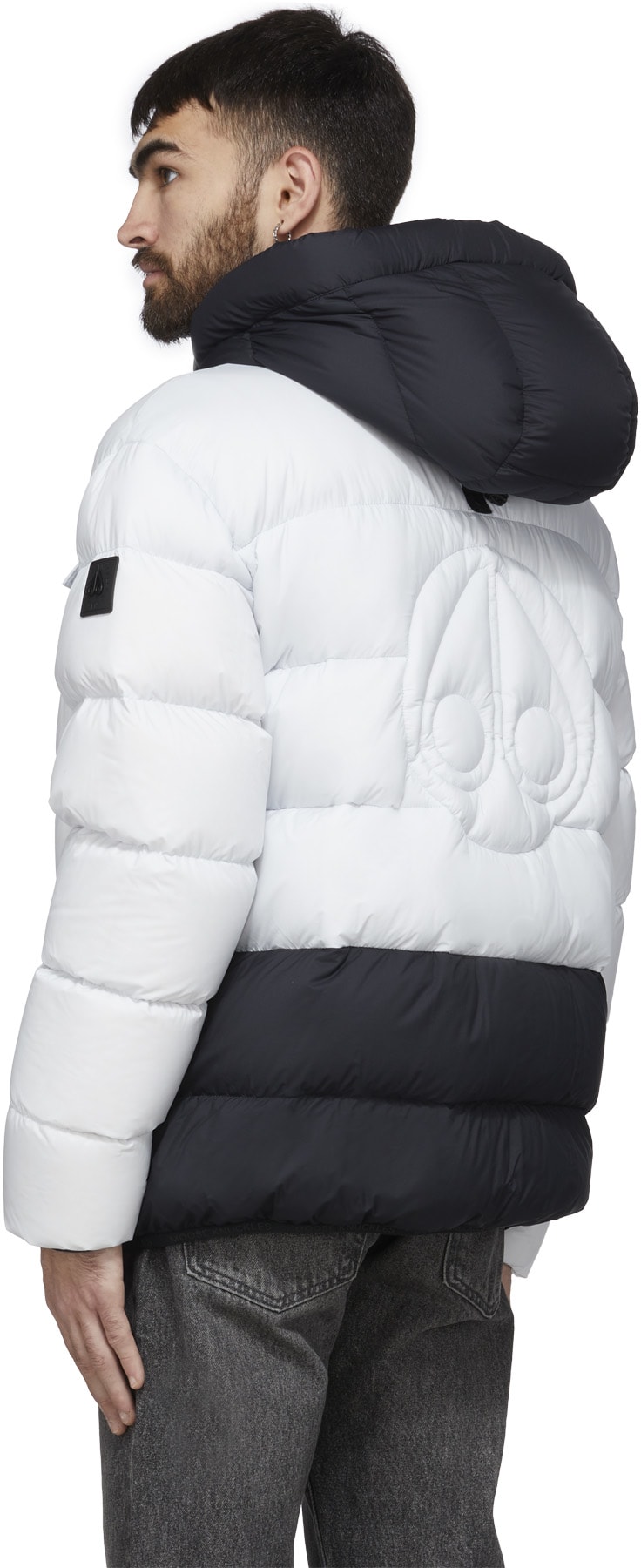 Moose Knuckles: White Bedstuy Jacket - 3