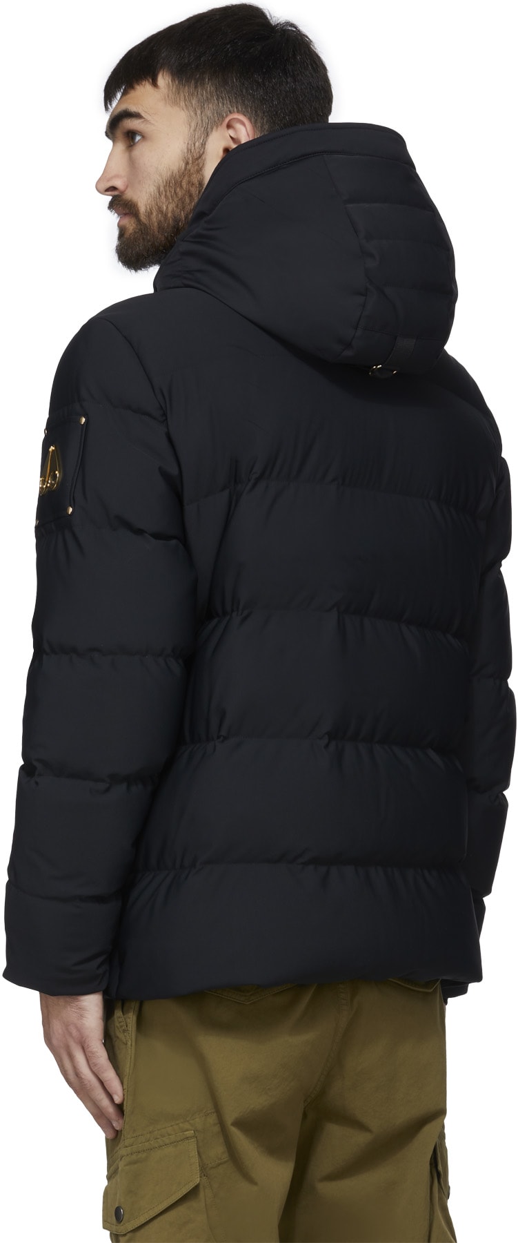 Moose Knuckles: Noir Manteau Skillman Noir - 3