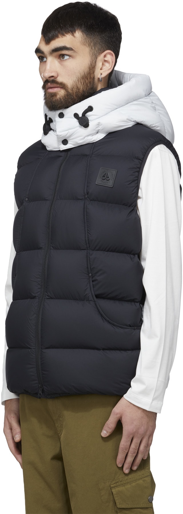 Moose Knuckles: Black Bushwick Vest - 2