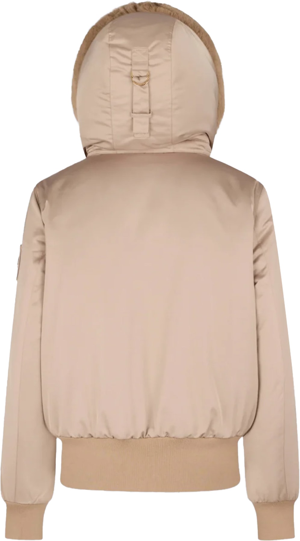 Moose Knuckles: Neutrals Gold Series Debbie Bunny Bomber Jacket - 2