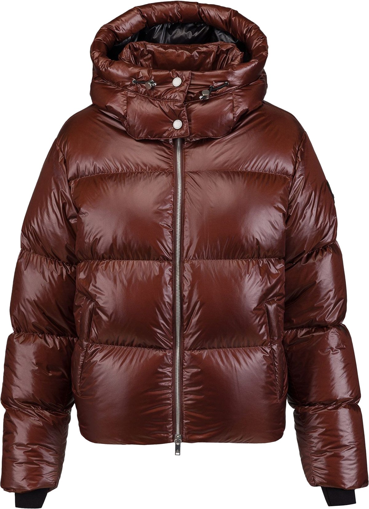 Moose Knuckles: Brown Moonstone Puffer Jacket - 1