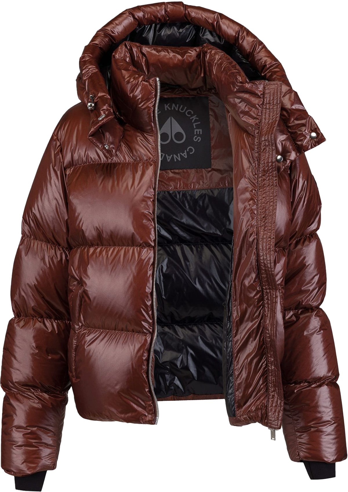 Moose Knuckles: Brown Moonstone Puffer Jacket - 2