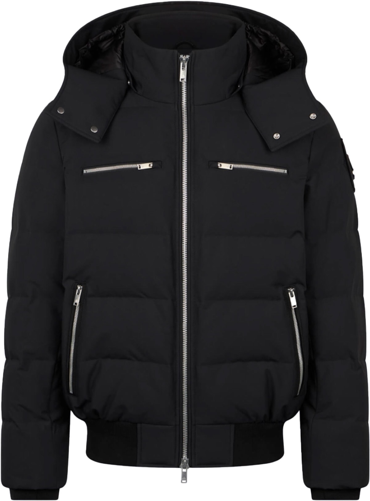 Moose Knuckles: Noir Veste bombardier Cloud Noir - 1