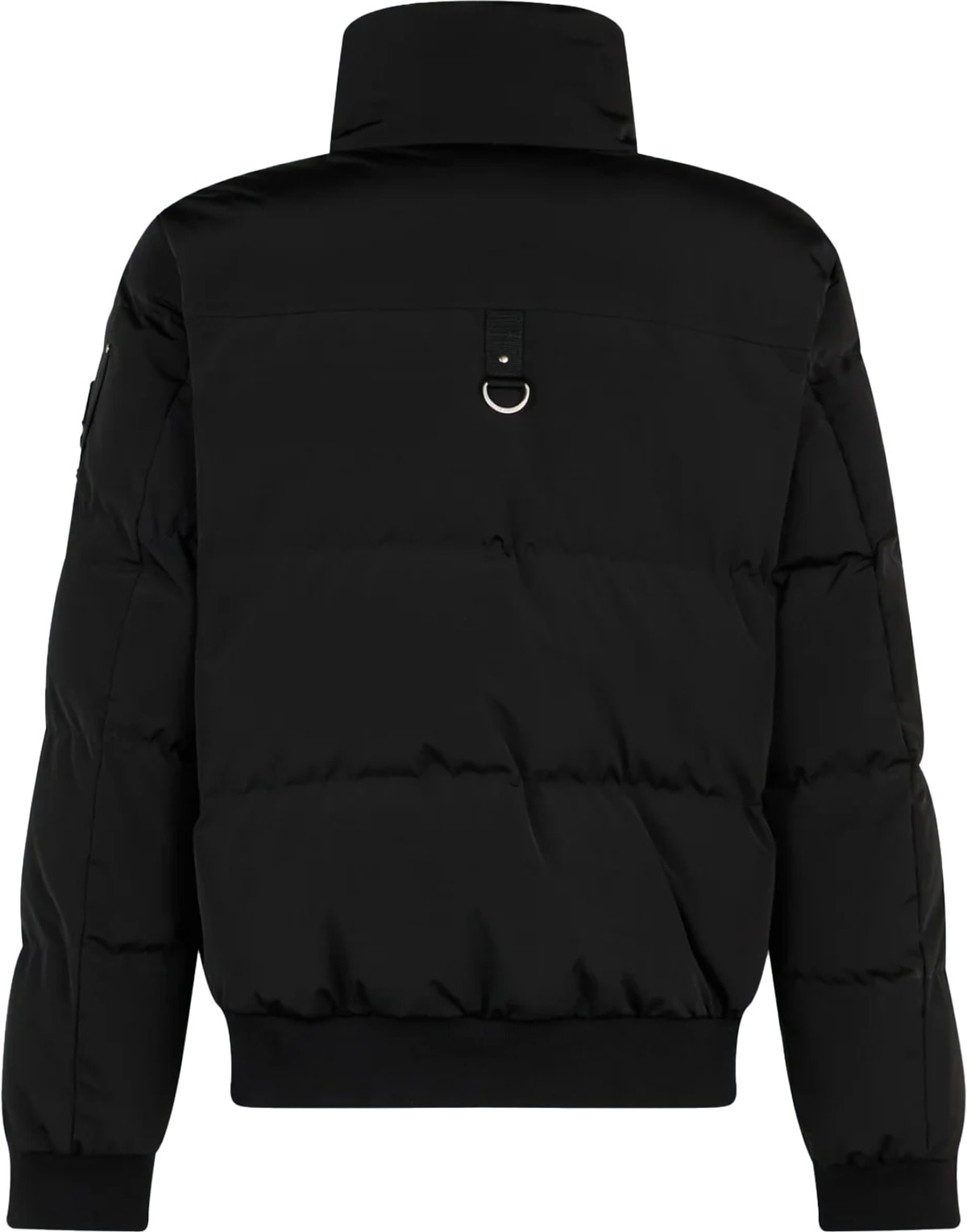 Moose Knuckles: Black High Point Bomber Jacket - 2