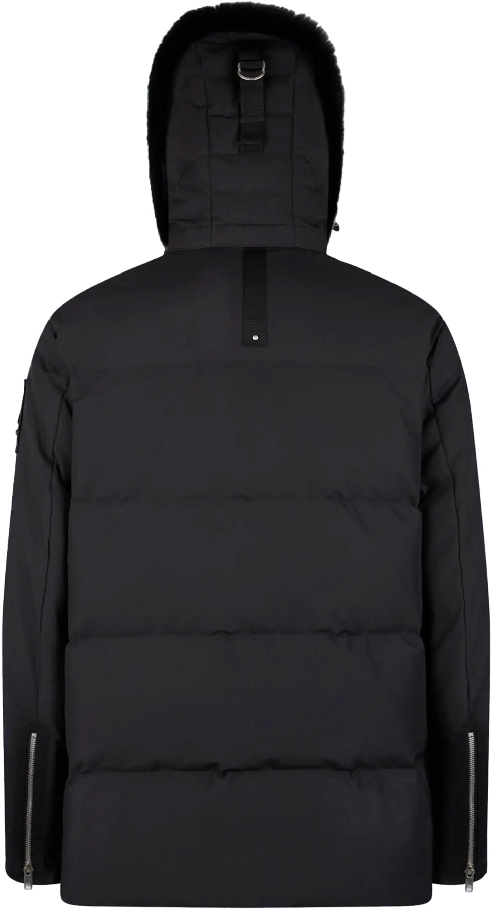 Moose Knuckles: Noir Veste Cloud Shearling 3Q Noir - 2