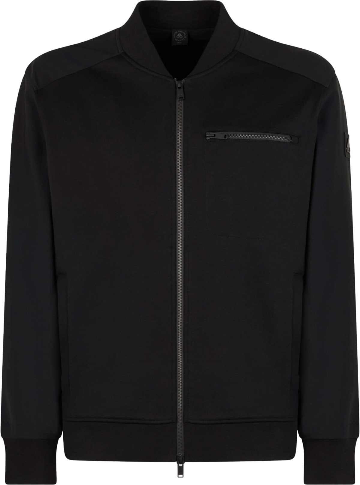 Moose Knuckles: Black Perido Bomber - 1