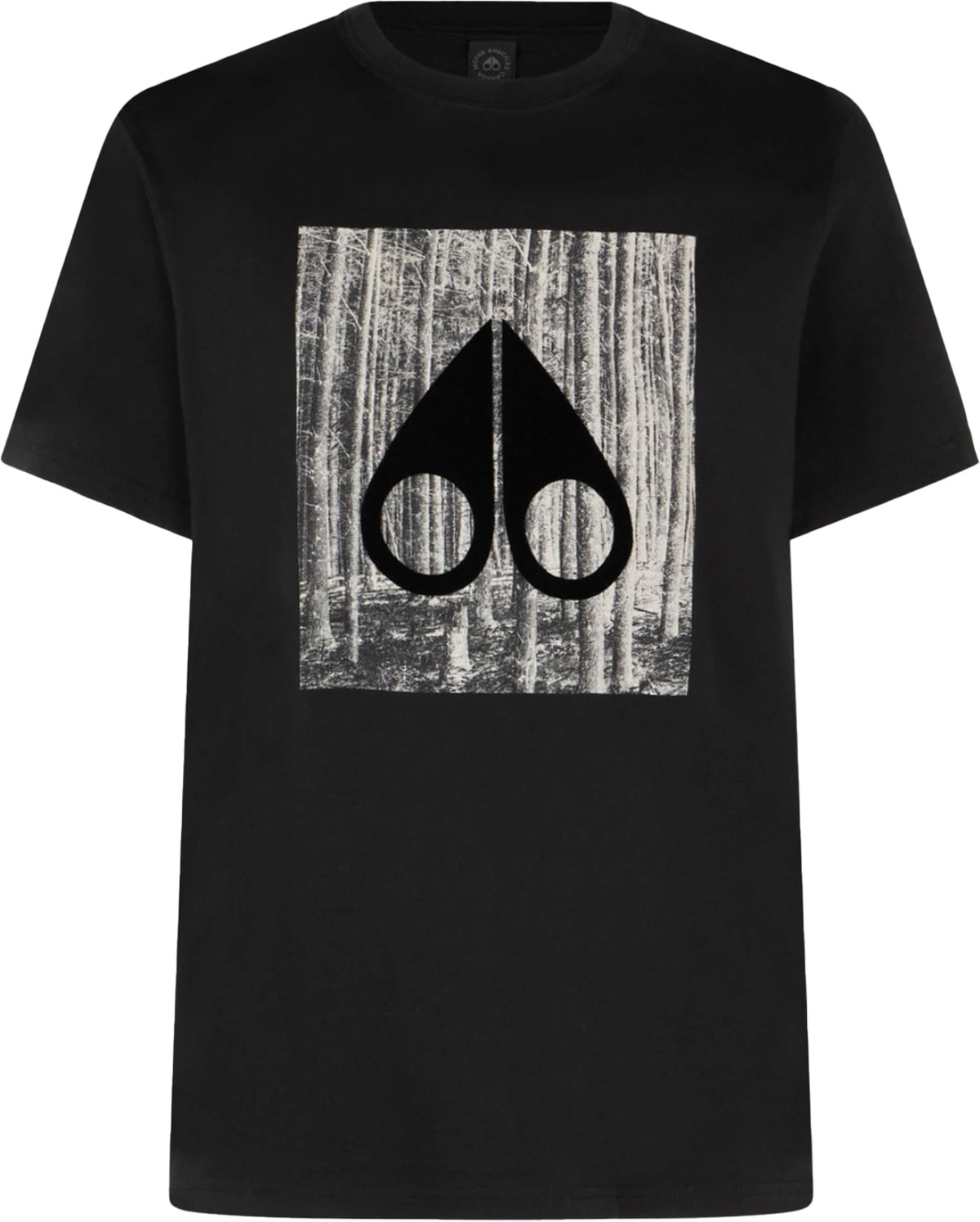 Moose Knuckles: Noir T-Shirt igné Noir - 1