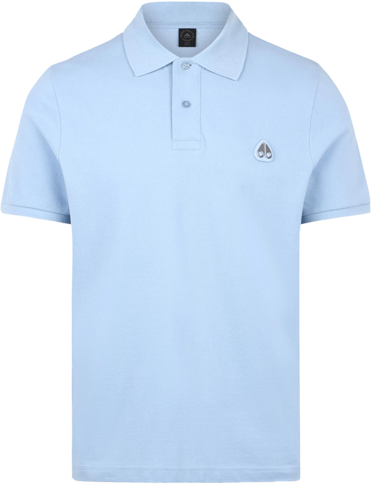 Moose Knuckles: Blue Everett Polo Shirt - 1