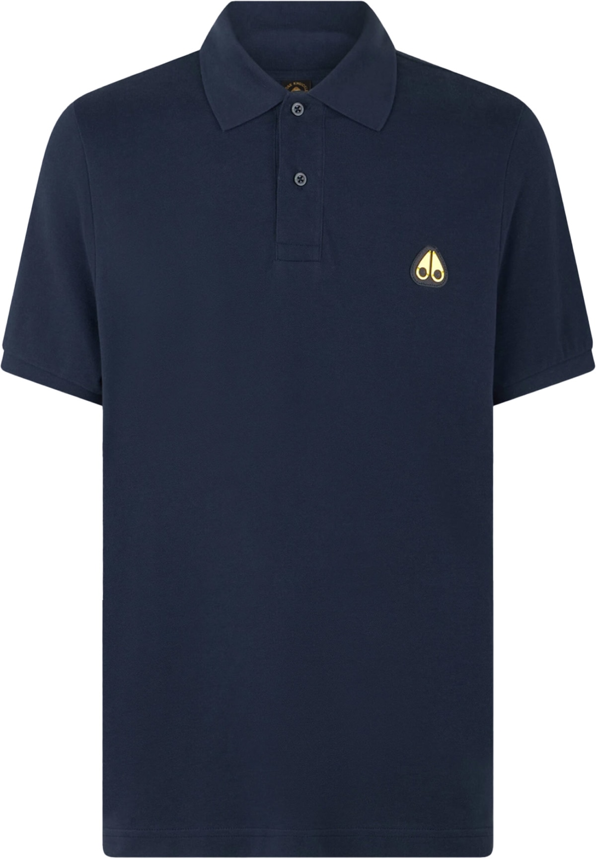 Moose Knuckles: Blue Everett Polo Shirt - 1