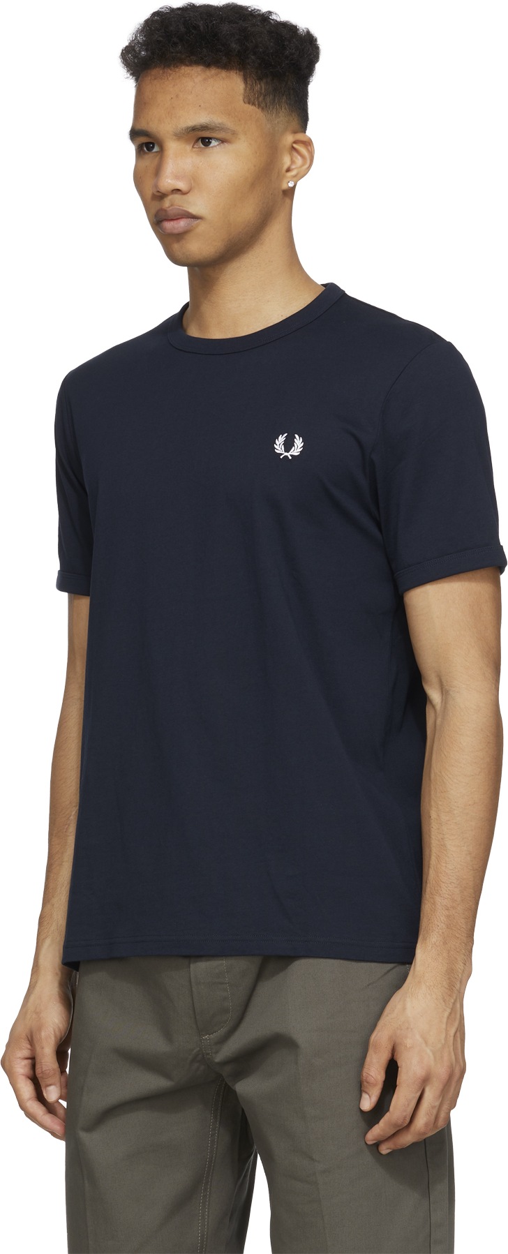 Fred Perry: Blue Ringer T-Shirt - 2