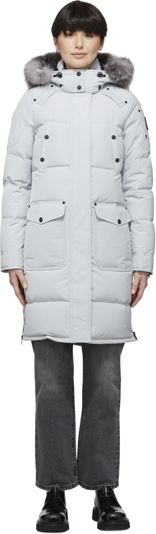 Moose Knuckles: Grey Causapscal Parka - 1