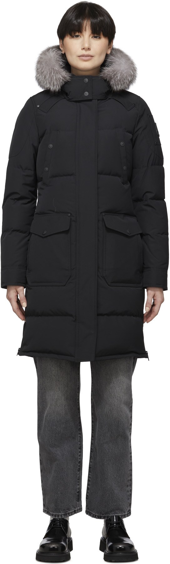 Moose Knuckles: Black Causapscal Parka - 1