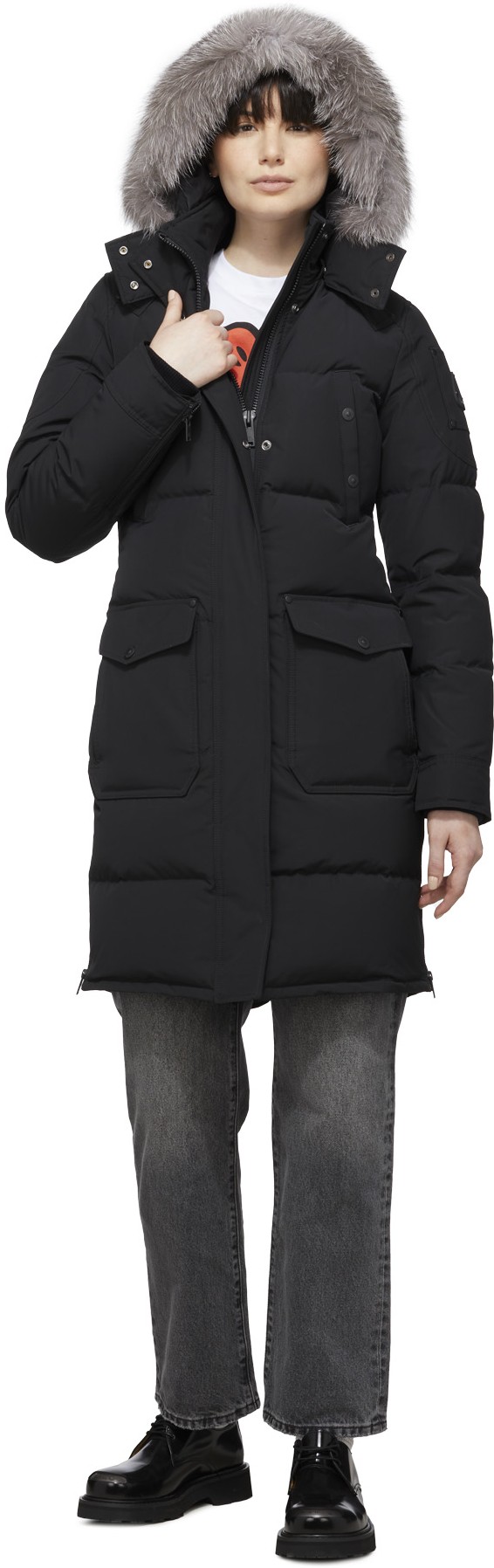 Moose Knuckles: Black Causapscal Parka - 4