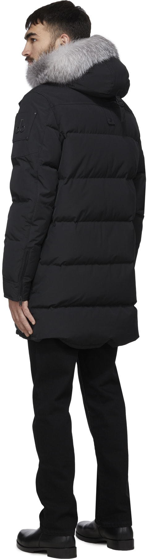 Moose Knuckles: Black Big Ridge Parka - 3