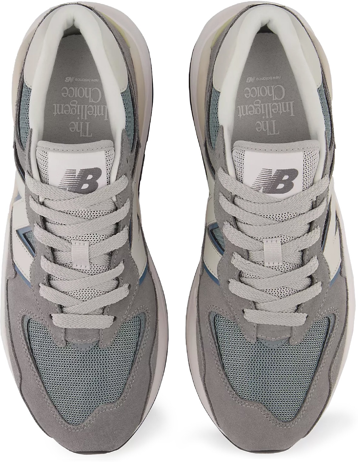 New Balance: Gris 5740 Gris - 4