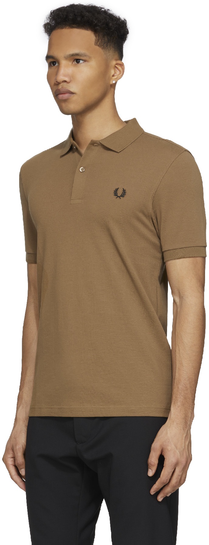 Fred Perry: Brown M6000 Tennis Polo Shirt - 2