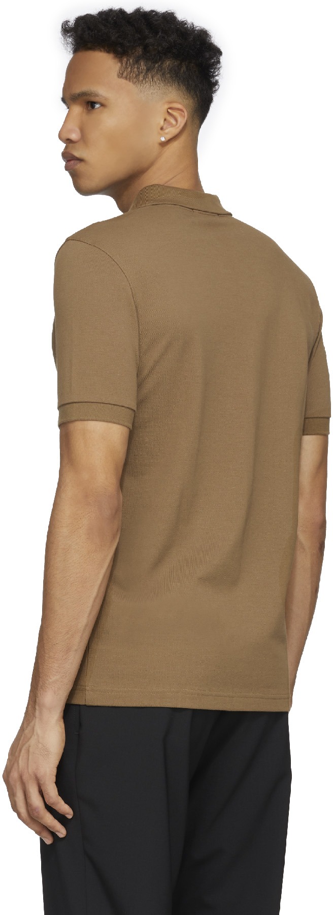 Fred Perry: Brown M6000 Tennis Polo Shirt - 3