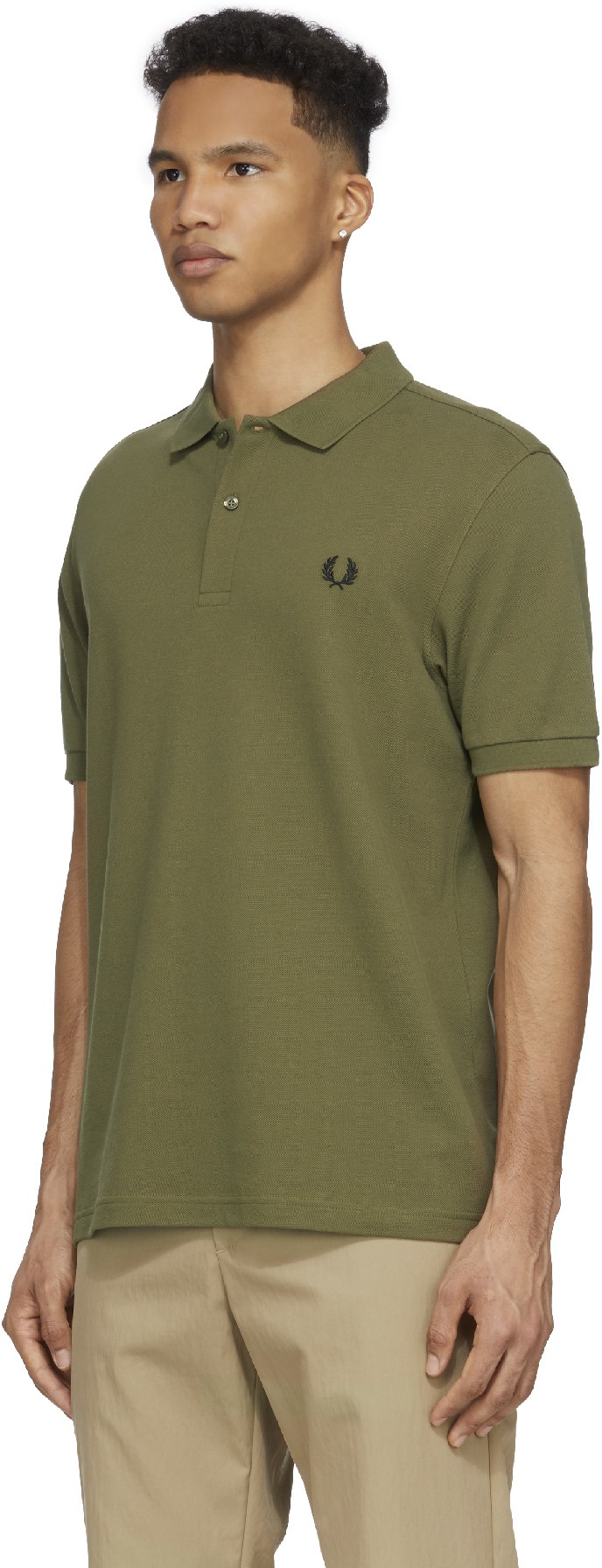 Fred Perry: Green M6000 Tennis Polo Shirt - 2