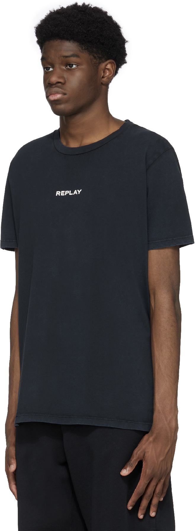 REPLAY: Black Bio Pack T-Shirt - 2