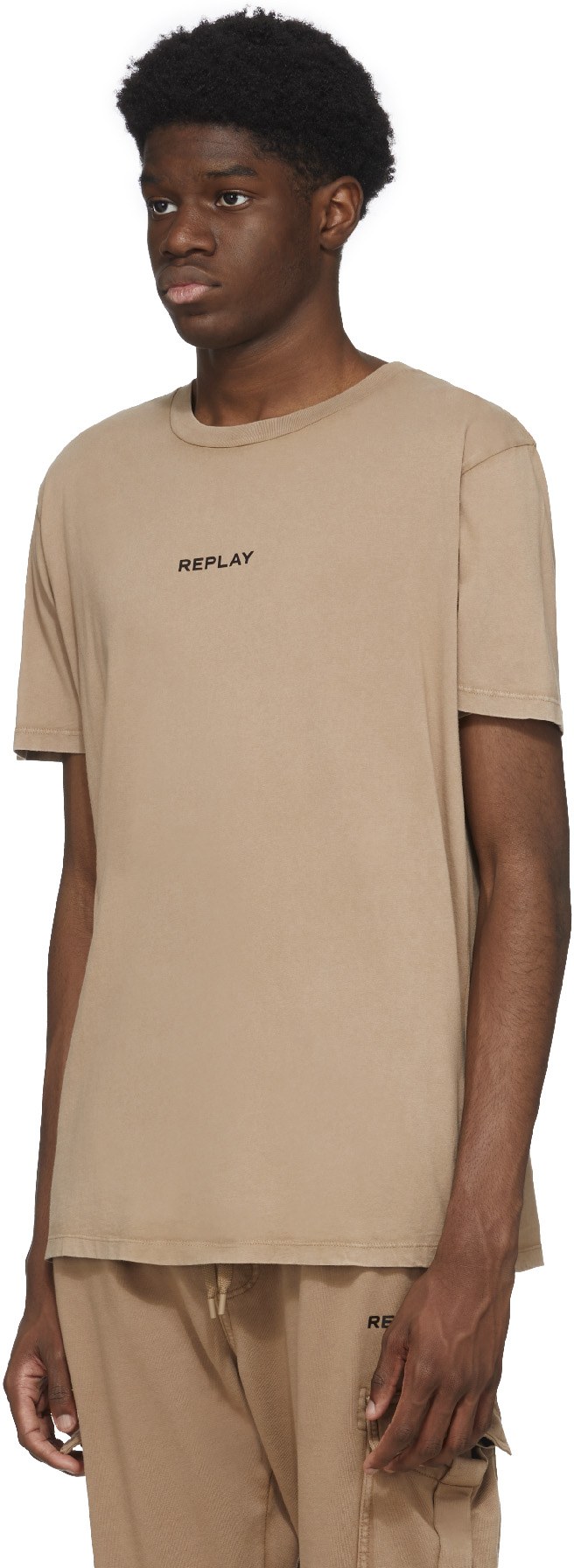 REPLAY: Brown Bio Pack T-Shirt - 2