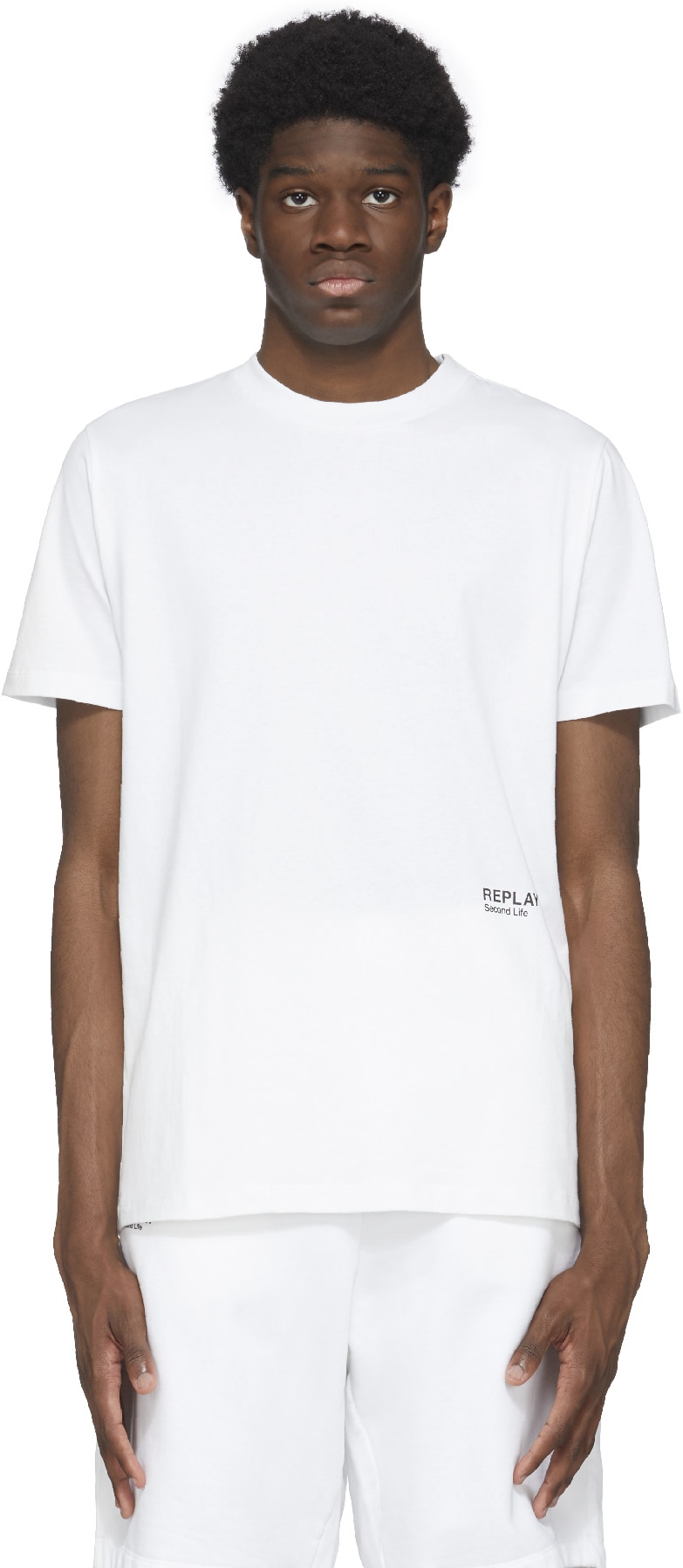 REPLAY: White Second Life T-Shirt - 1