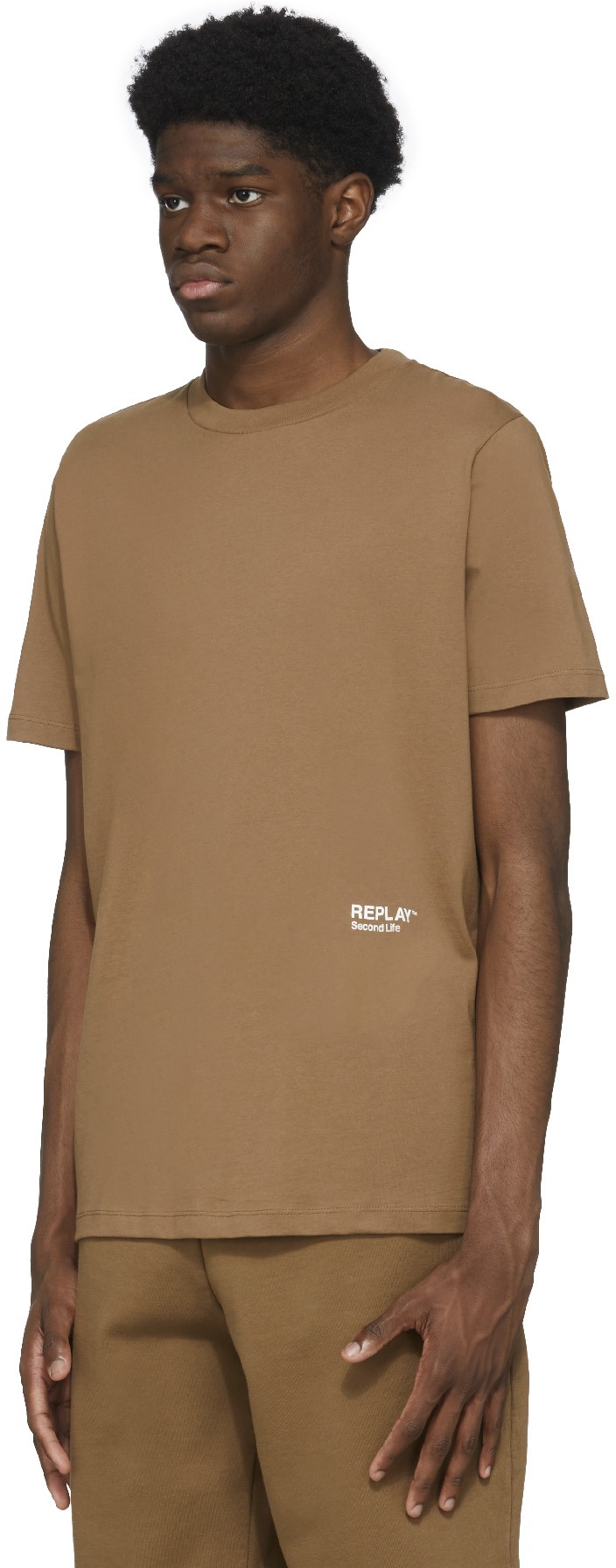 REPLAY: Brown Second Life T-Shirt - 2