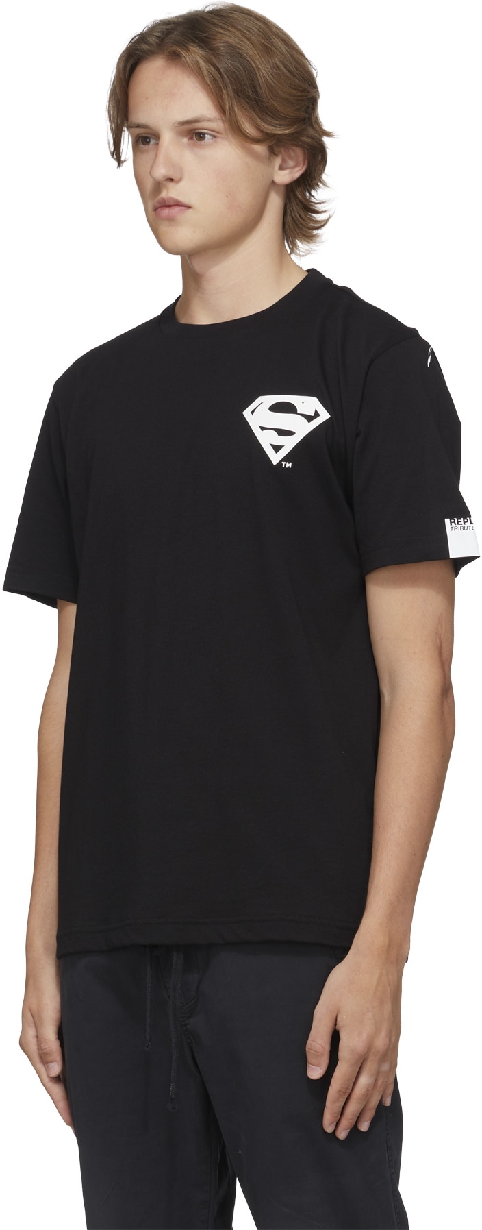 REPLAY: Noir T-Shirt Superman Tribute Noir - 2