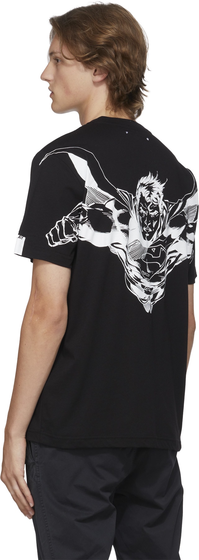 REPLAY: Noir T-Shirt Superman Tribute Noir - 3