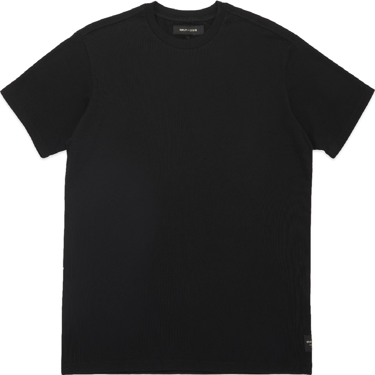 REPLAY: Black REPLAY Sartoriale Jersey T-Shirt - 1