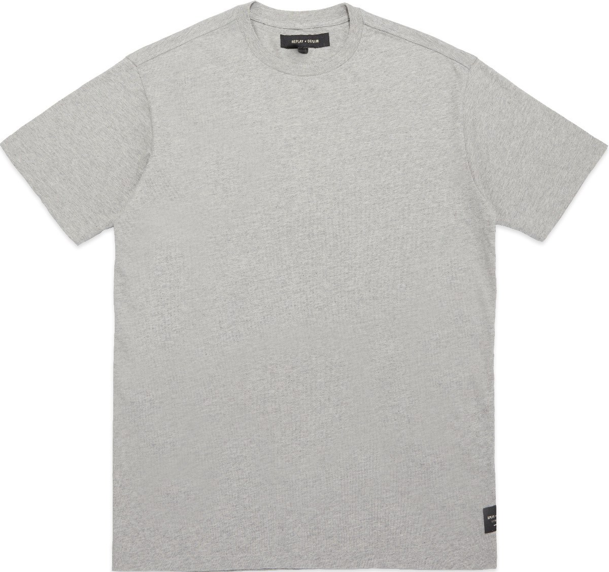 REPLAY: Grey REPLAY Sartoriale Jersey T-Shirt - 1