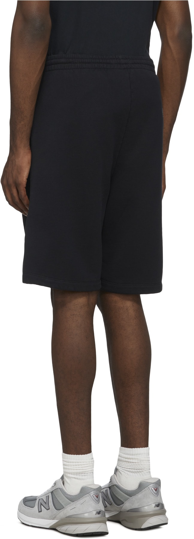 REPLAY: Black Second Life Fleece Short - 3