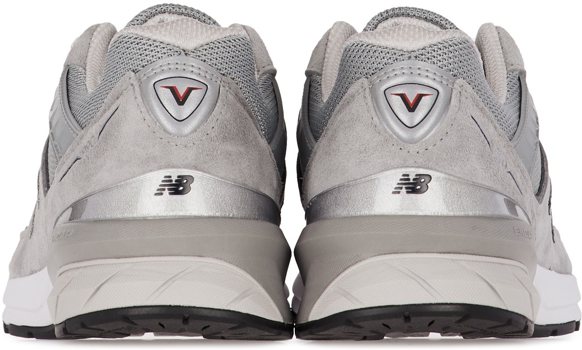 New Balance: Grey Made in US 990v5 - 5