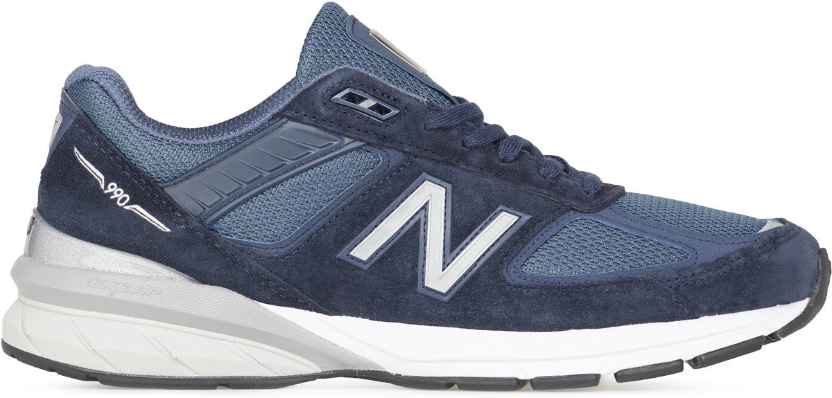 New Balance: Blue Made in US 990v5 - 1