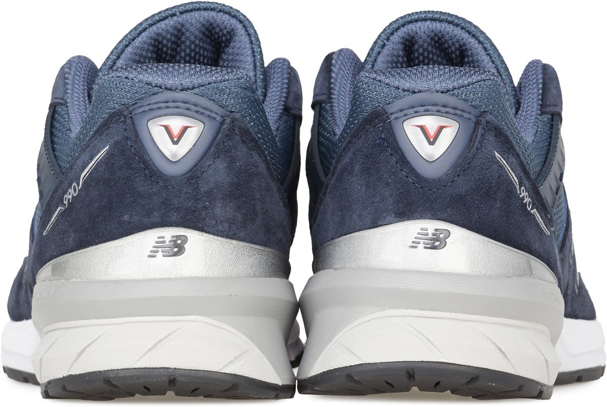 New Balance: Blue Made in US 990v5 - 4