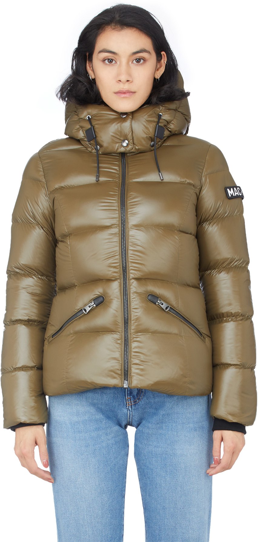 Mackage: Green Madalyn-V Puffer Jacket - 1