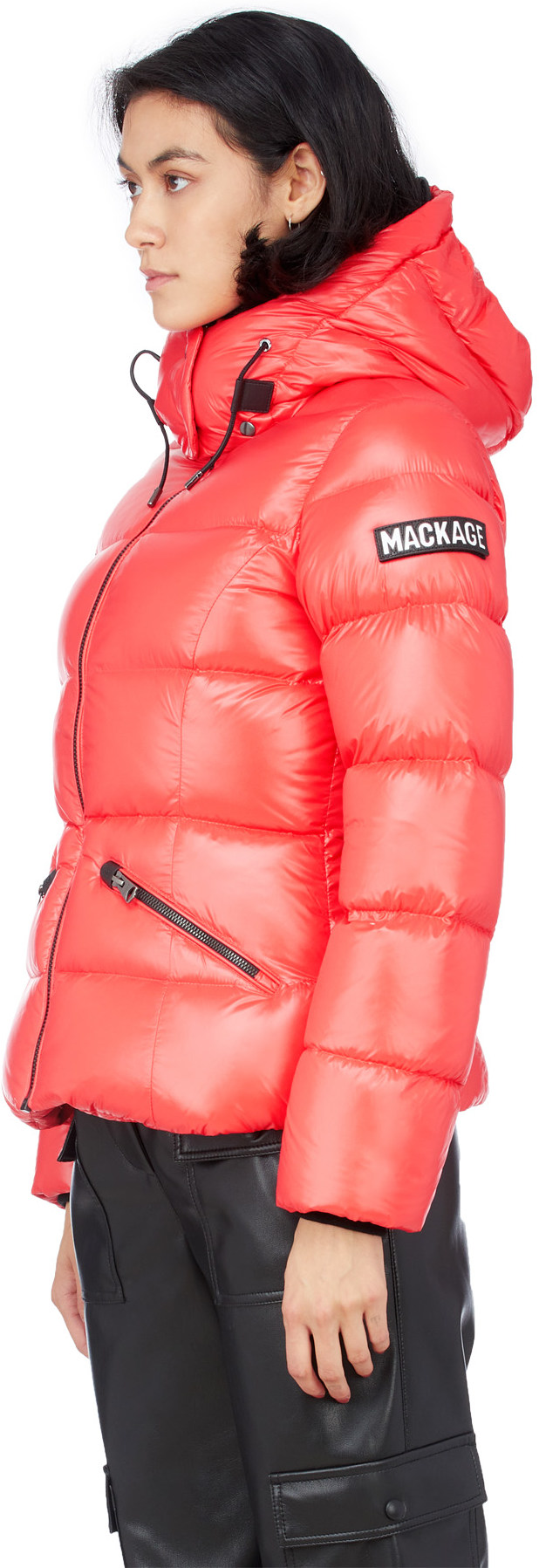 Mackage Red Madalyn V Puffer Jacket influenceu Global influenceu