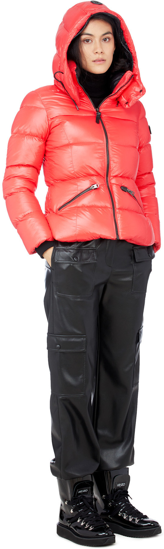 Mackage: Red Madalyn-V Puffer Jacket - 4